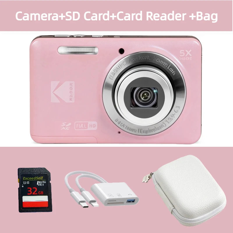Kodak PIXPRO FZ55 — 16MP 1080P FHD Camera, 2.7" LCD