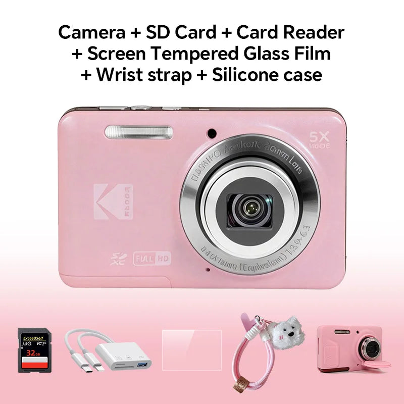 Kodak PIXPRO FZ55 — 16MP 1080P FHD Camera, 2.7" LCD